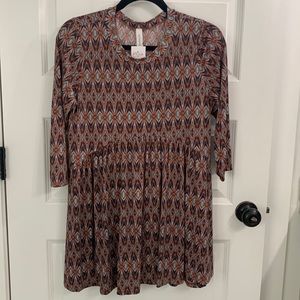 NWT HONEYME Babydoll Tunic